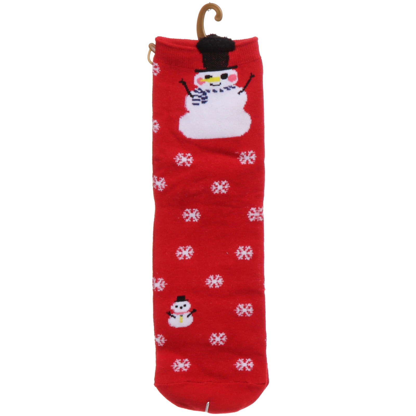 Носки женские "Новогодняя сказка ", микс 4 цвета, р-р 36-39 (крючок, пакет, стикер)