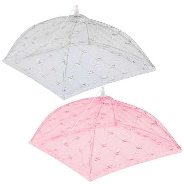 Защитный зонт д/продуктов 41*41*25см 2цв