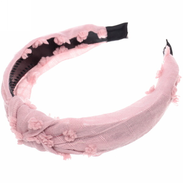 Ободок для волос "Krasa - Trend", ширина 2,8см, микс 6 цветов 