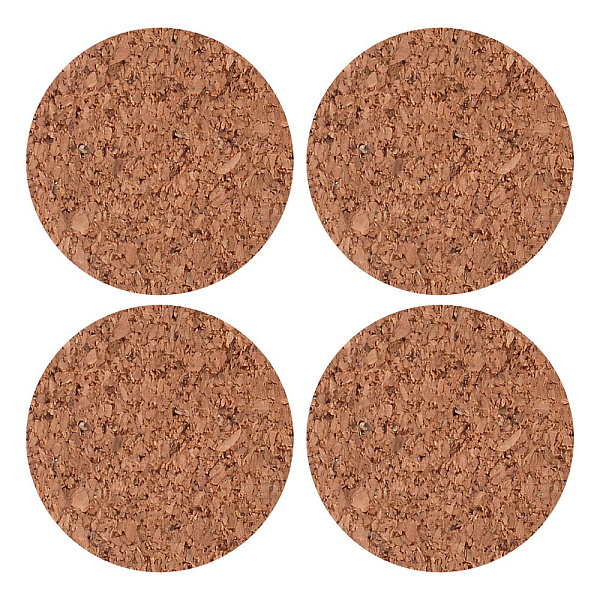 Протекторы для ножек мебели самоклеющиеся. Набор 4шт. Диаметр 4,8 см