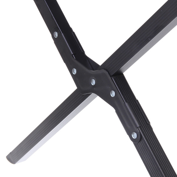 Стол кемпинговый складной DC-5003, 117*59*44 см,  цвет: чёрный, каркас алюминий, Турист Мастер