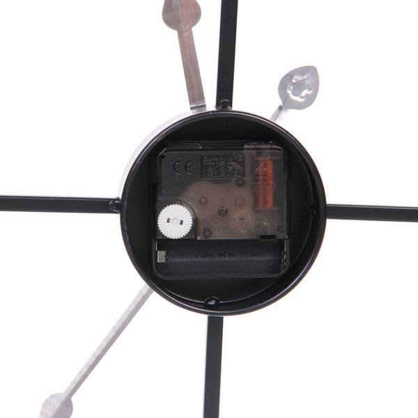 Часы настенные "LOFT HOME " 50см, желтые цифры