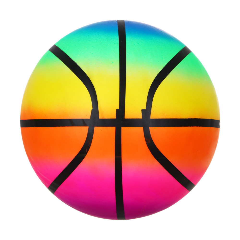 Мяч "Яркий день", ПВХ, 25см, 4 цвета