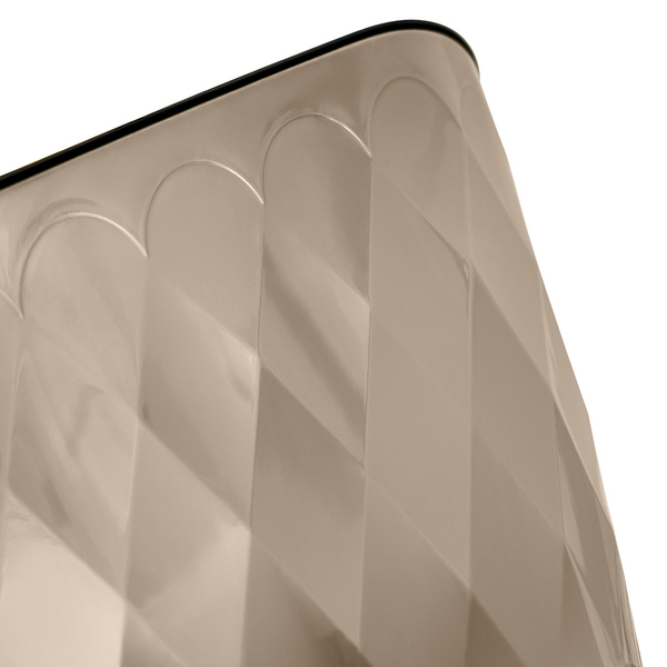 Горшок для цветов 5л "Laurel" с дренажной вставкой (бежевый)