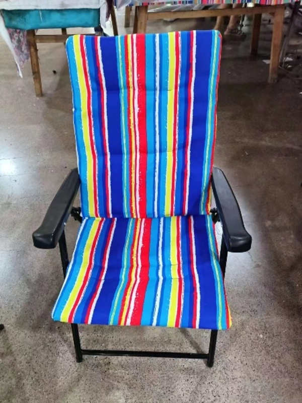 Кресло складное с подлокотниками Релакс R1297-1, 59*60*92 см, ДоброСад