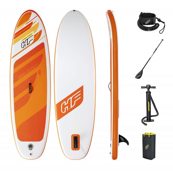 SUP-доска для плавания Aqua Journey, 274*76*12 см + 4 аксессуара, до 100 кг, Bestway (65349)