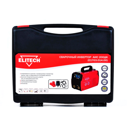Сварочный инвертор АИС 200ДК ELITECH