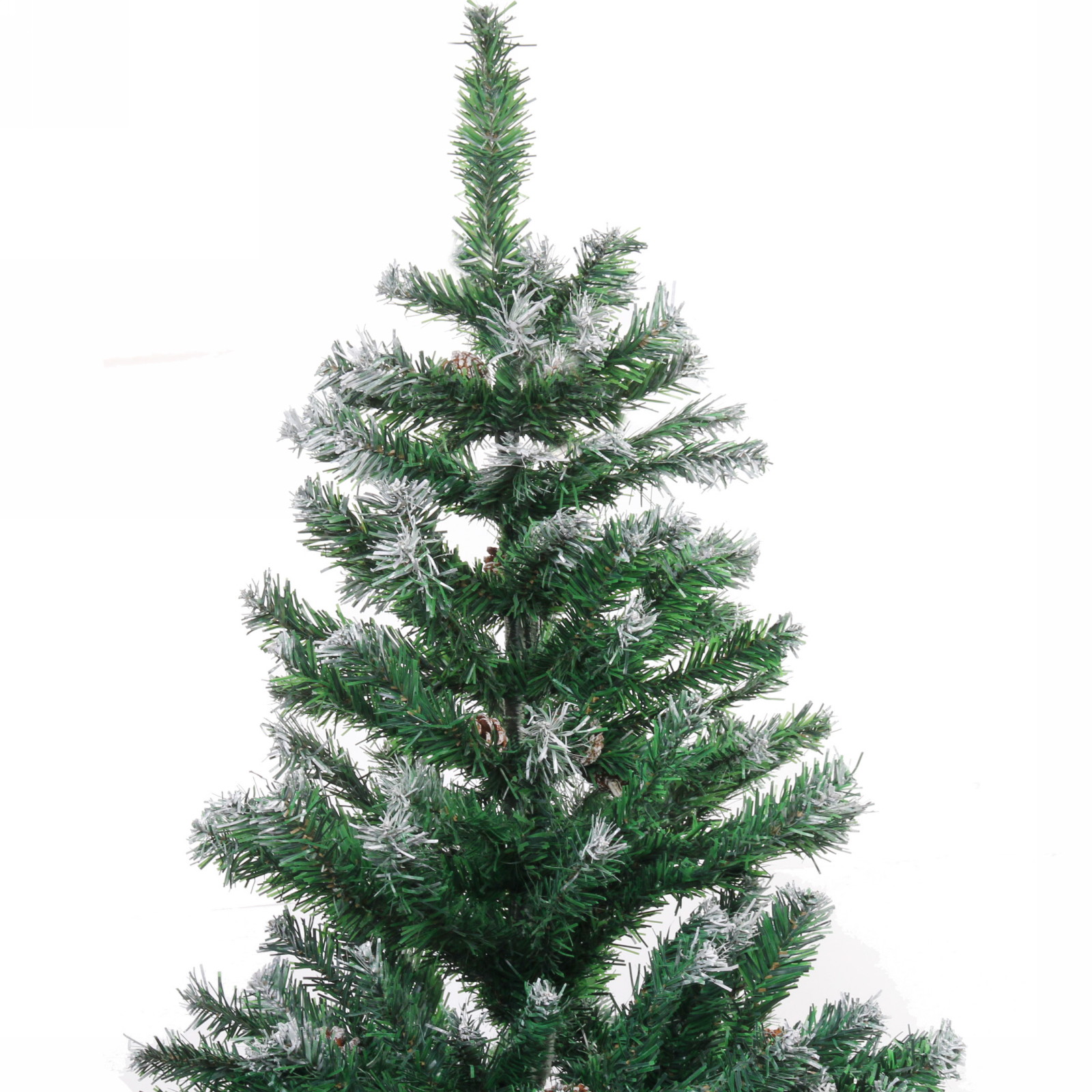 Ёлка "Зимний вечер" 180 см, ПВХ с шишками (950 веток)