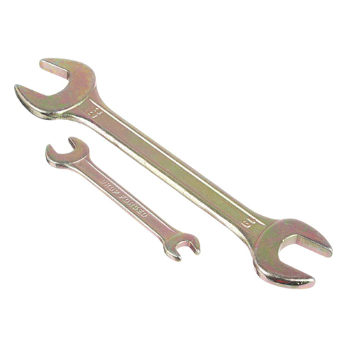 Ключ рожковый набор ЕРМАК 8пр пластик (желтые), 8X10-19X22ММ, (736-073) (1/40)