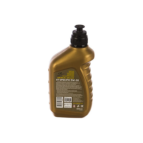 Масло PATRIOT SPECIFIC HIGH-TECH 5W30 SJ/CF 0.946 л