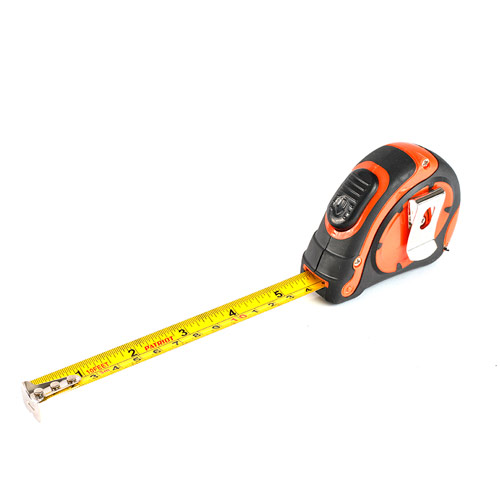 Рулетка PATRIOT MTA-3, автостоп, ударопрочный корпус, обрезиненная, 3 м