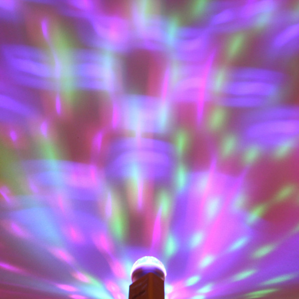 Диско-шар mini "Каледоскоп", LED (красный, зеленый, синий), переходник USB для iPhone