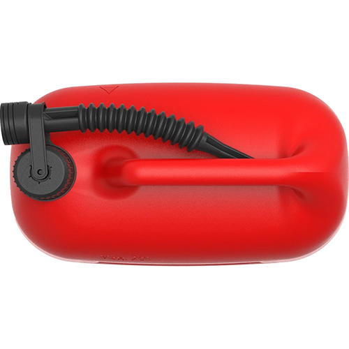 Канистра пластм 20л для ГСМ Oktan red, красный, с заливн. устр.