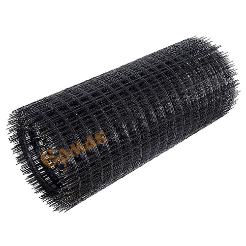 Сетка кладочная стеклопластиковая 3,0 мм ячейка 100*100 (рулон 1/20 м) черная