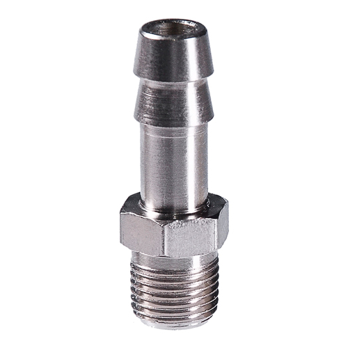 Переходник 1/8"M на елочку 8 мм с обжимным кольцом 8х13 мм, блистер, Fubag