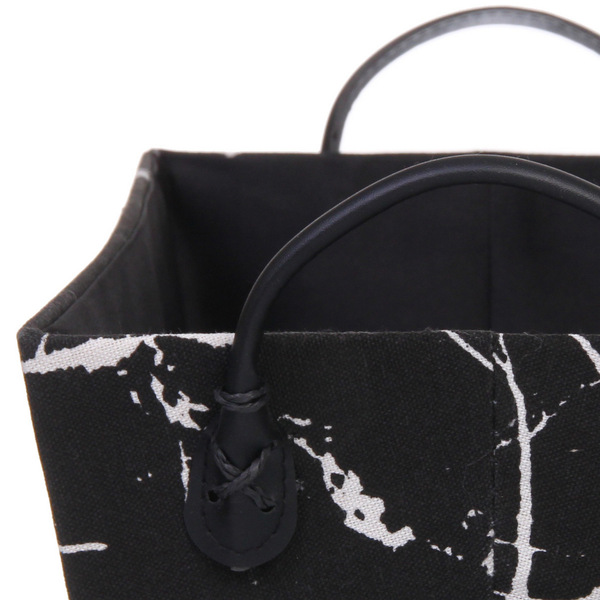 Коробка для хранения с ручками "ИДЕЯДОМА", цвет черный, 31*21*16см (лейбл Селфи)