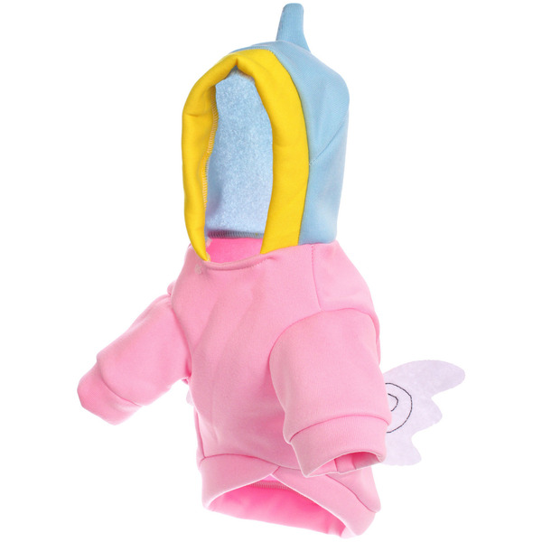 Кофта - толстовка с капюшоном для собак мелких пород "МОДНЫЙ БРО", ангел, размер L (45*35*26см) Ultramarine