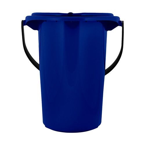 Ведро-туалет Smart Solution 20 л, Гжель темно-синий