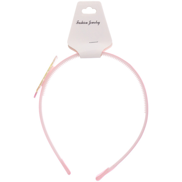 Ободок для волос детский на блистере "РОЗОВОЕ ОБЛАКО", русалочка, микс 6 цветов, 1см