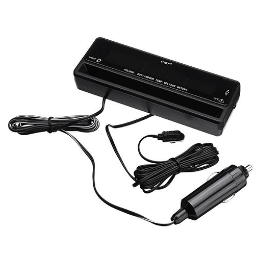 Часы автомобильные VST-7010V (температура, будильник, вольтметр)