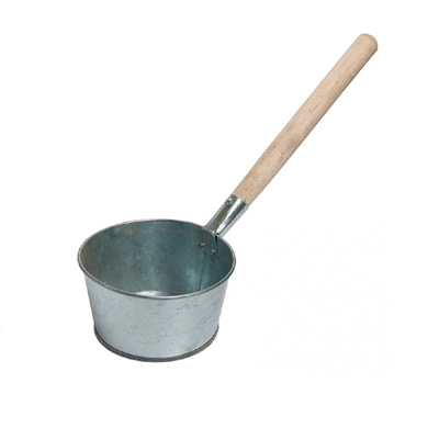 Ковш оцинк 2,5л банный с деревянной ручкой (Магнитогорск) (1/10)