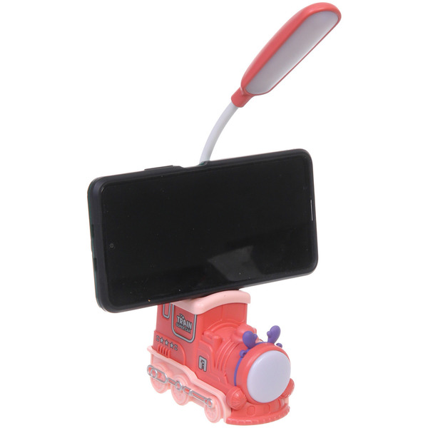 Настольная лампа "Sweet - Паровоз" LED 10*5*21 см, USB 5v 3w, Коралловый