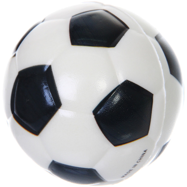 Мяч  6,3 см "Футбол" (антистресс), микс СТИКЕР НА ВЛОЖЕНИЕ