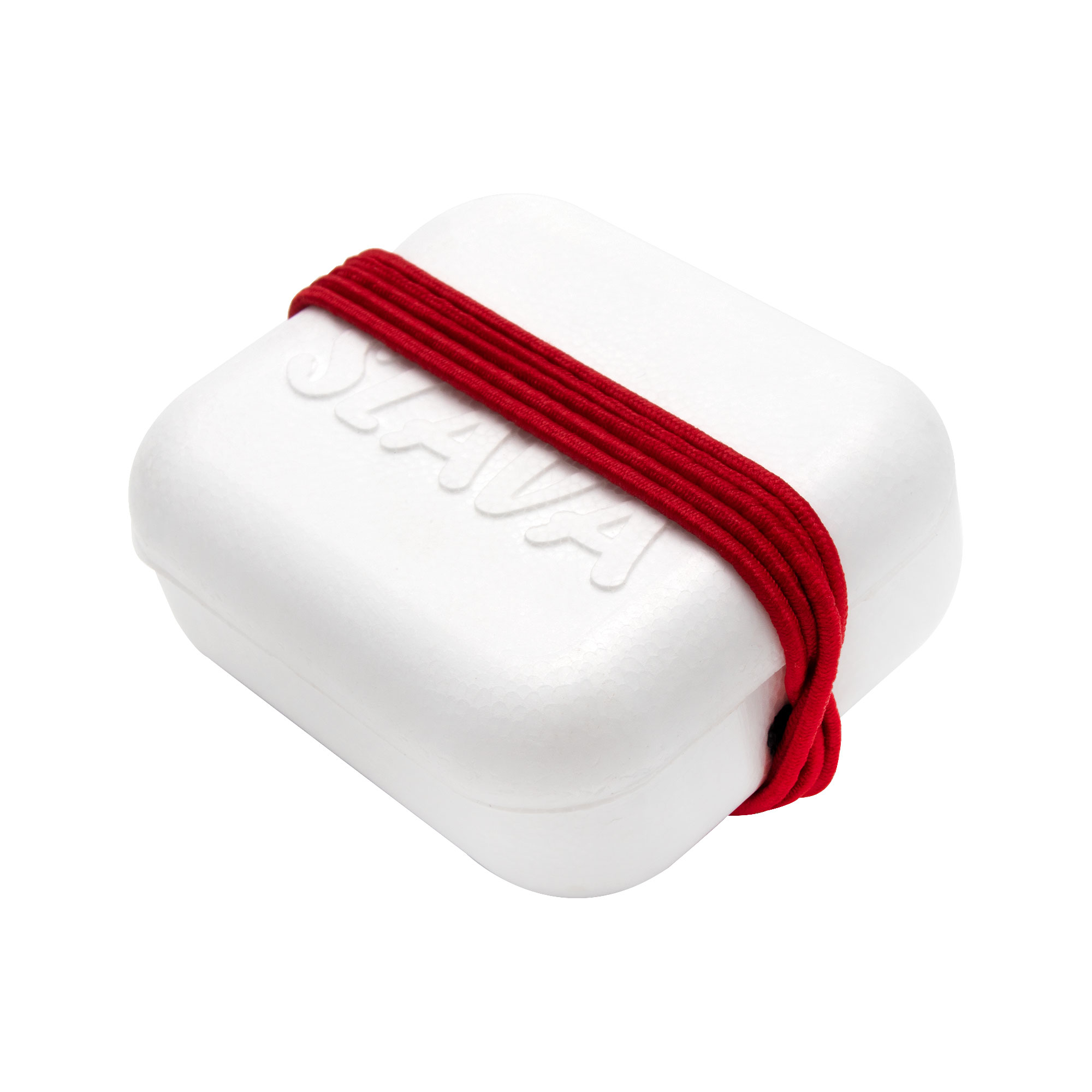 Мотыльница SLAVA прямоугольная со шнурком большая, 70х60х30мм, пенопласт повышенной прочности/250/