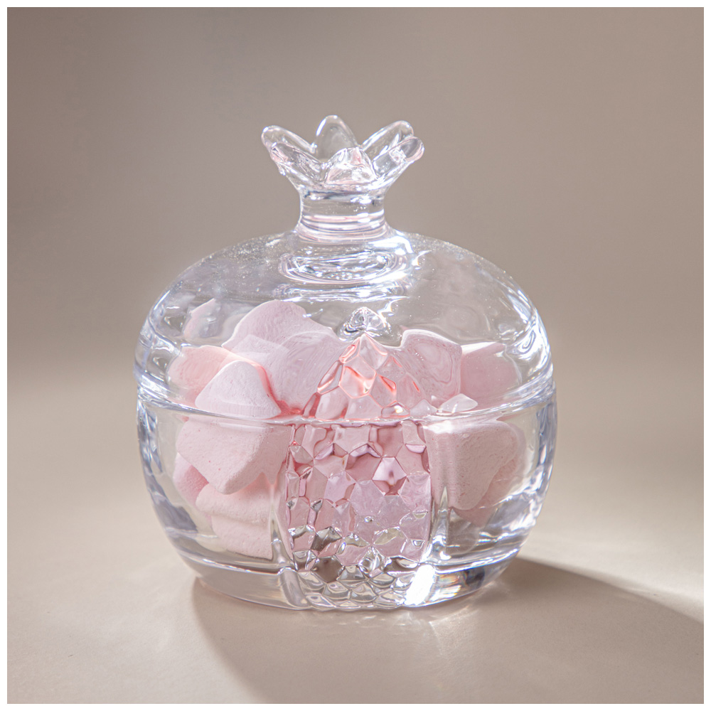 ЕМКОСТЬ ДЛЯ ХРАНЕНИЯ С КРЫШКОЙ "ГРАНАТ" 10Х10Х10 СМ