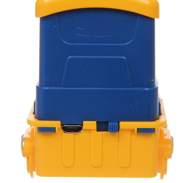 Настольная лампа "Sweet - Паровоз" LED 10*5*21 см, USB 5v 3w, Синий/желтый