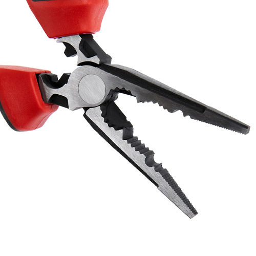 Длинногубцы 180мм, ELITECH 120201, комбинированные , CrV,56-62HRC