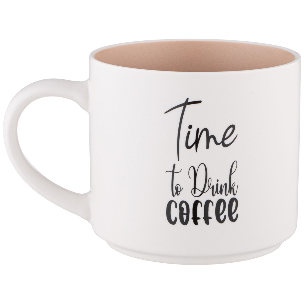 КРУЖКА, TIME TO DRINK COFFEE, 470 МЛ