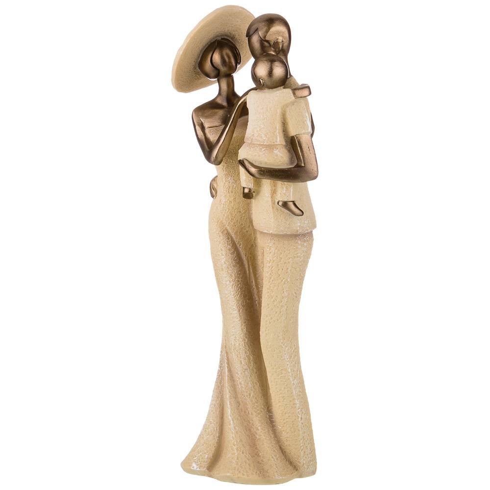 СТАТУЭТКА "СЕМЬЯ" СЕРИЯ "ФЬЮЖН" 12*9,5*31 СМ (КОР=8ШТ.)