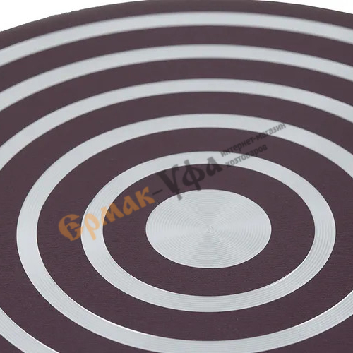 Сковорода 26 см с ручкой, без крышки, антипригарное покрытие Сплав А5 БЕЛАЯ КАЛИТВА, 1/10