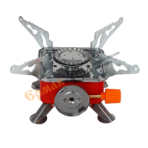 Плитка газ. с цанговым захватом 12х12х10см портативная к бал. (1/24)