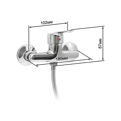 Смеситель для ванны ISTOK LIFE одноручный 0402. 727, 1/10
