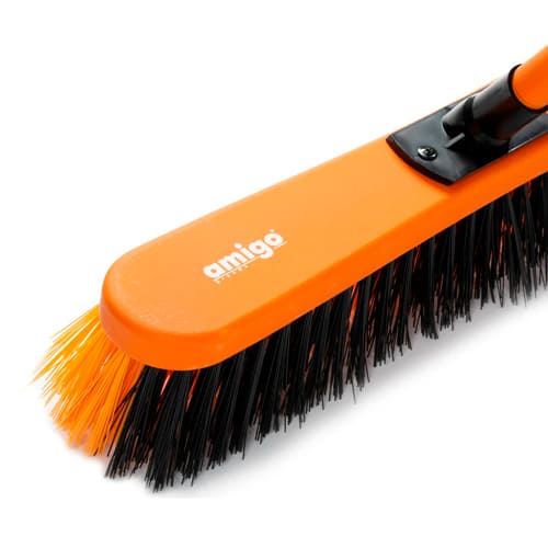 Щетка хозяйственная, универсальная, щетина 0,8 мм и 0,5 мм, Amigo 76500