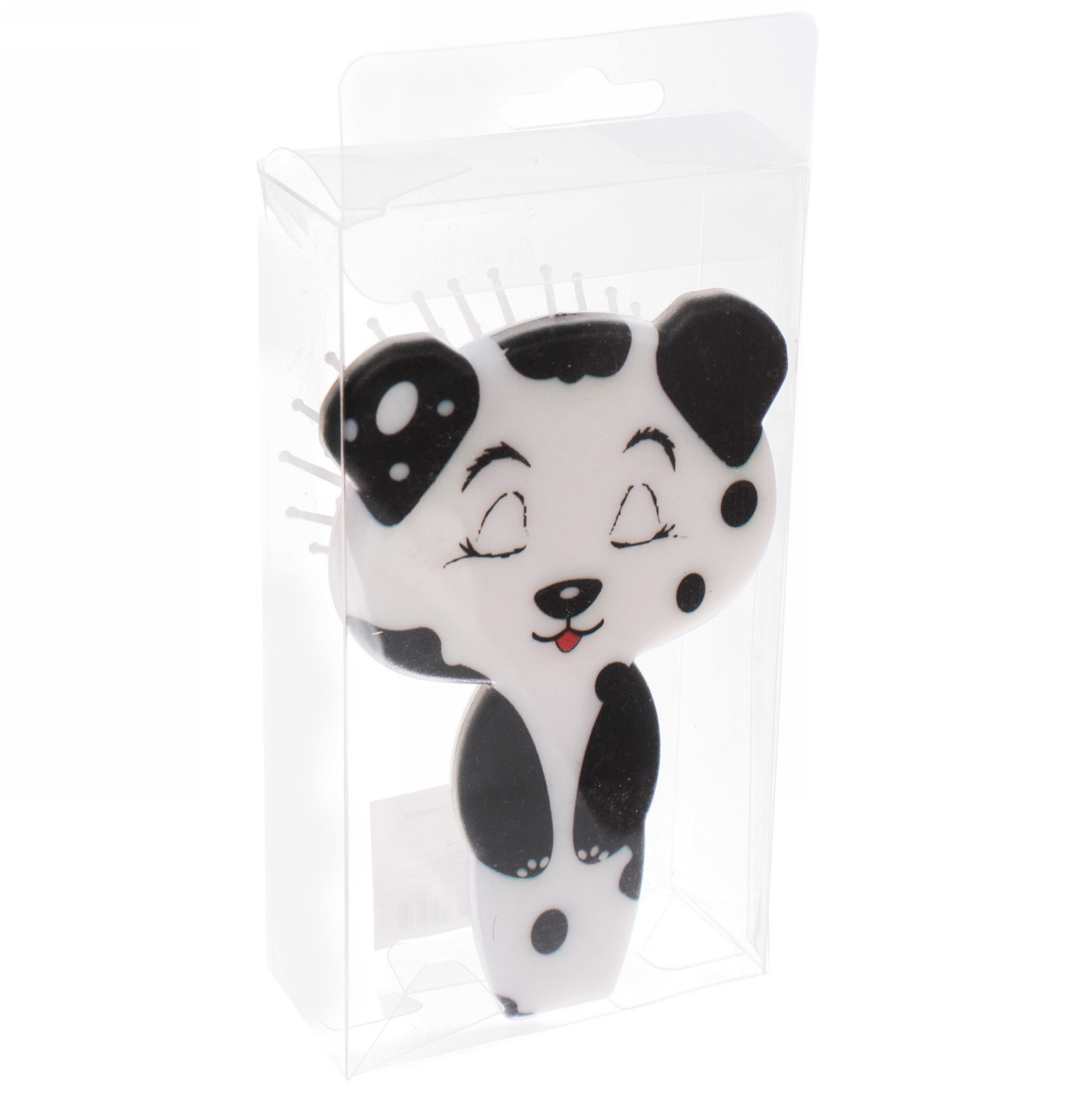 Расческа массажная детская "Zverushka" долматинец, 7*13см, в пластиковой коробке