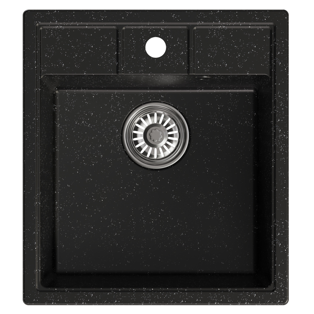 Мойка ML-GM28 черная (308), 450*500*190мм NEW