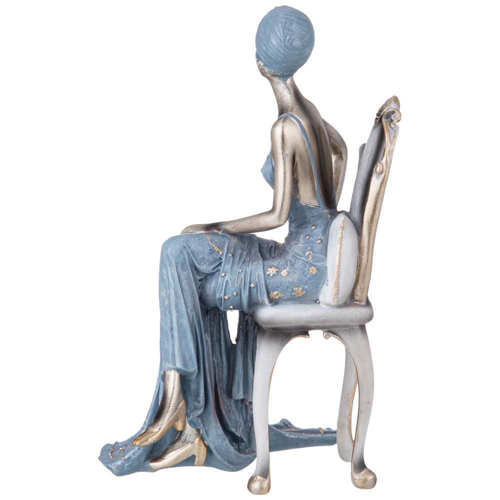 ФИГУРКА ДЕКОРАТИВНАЯ, ЛЕДИ, 11, 8Х14, 5Х25 СМ