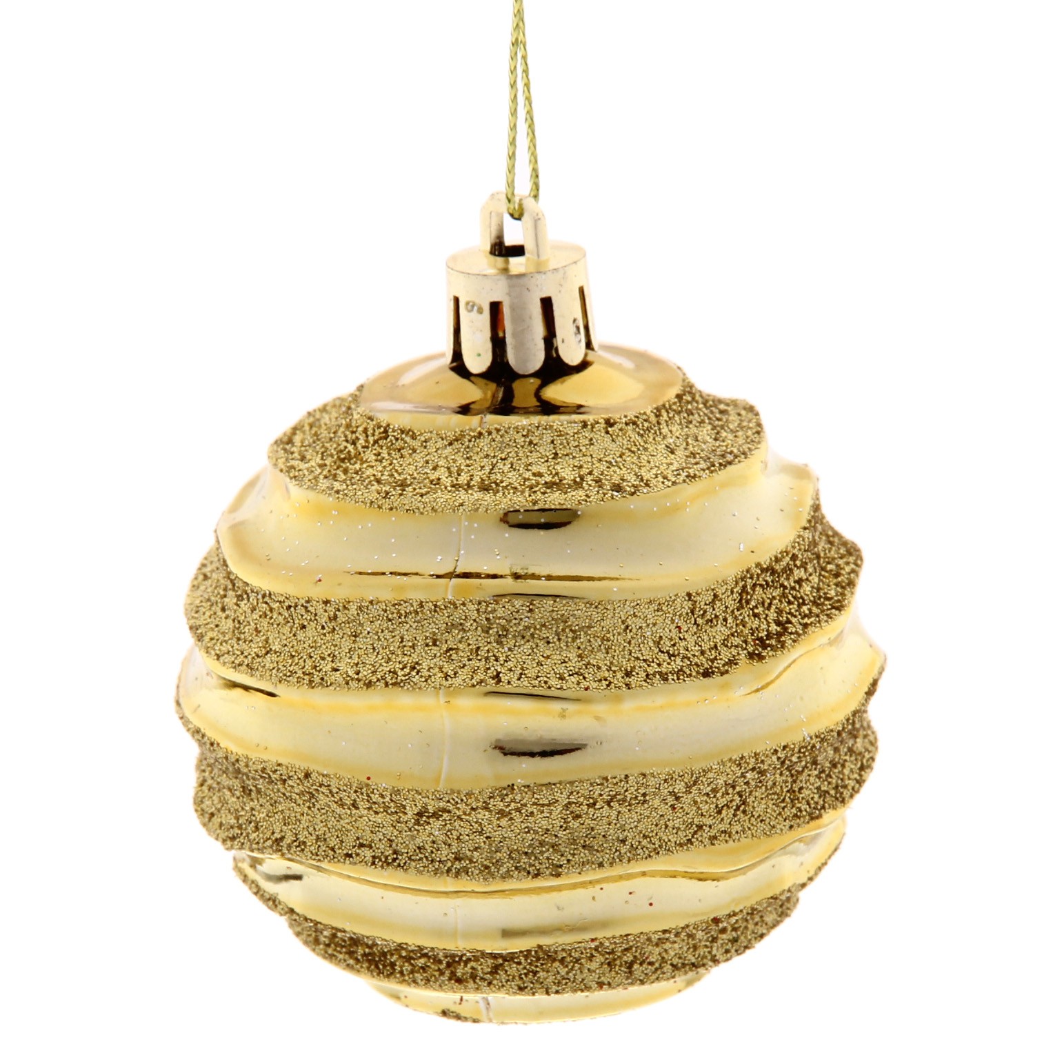 Новогодние шары 6 см (набор 3 шт) "Сказочное сияние", микс