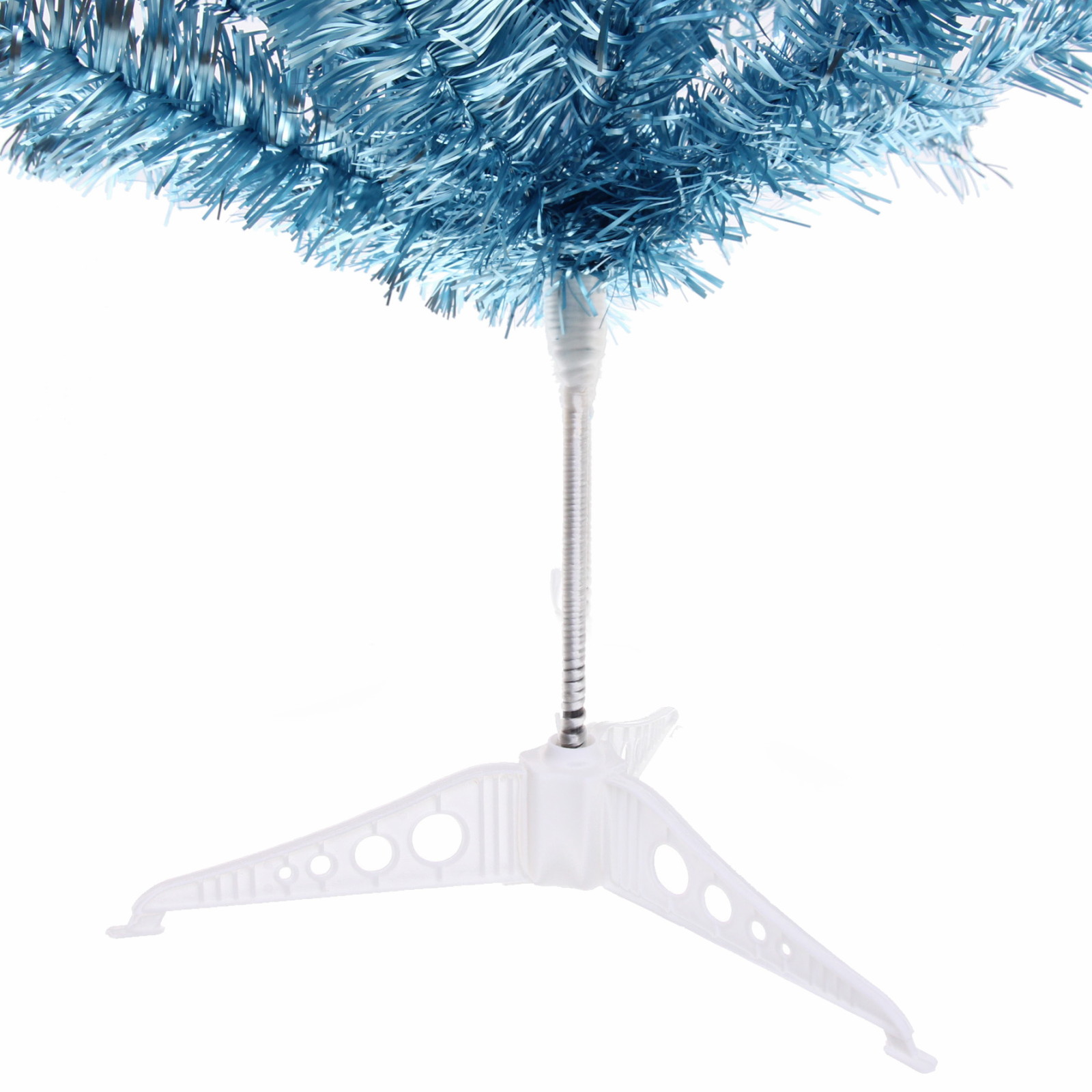 Ёлка "Теплая вьюга" 120 см, ПВХ (120 веток), Голубой