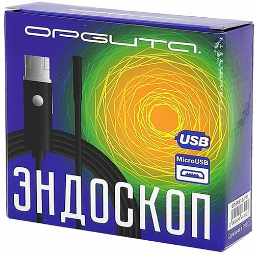 Эндоскоп Орбита OT-SME12, 8 мм, 1280*720, 10 м