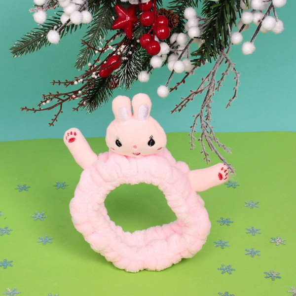 Повязка на голову "Кокетка - Bunny Kika", микс 4 цвета, 6*20 см