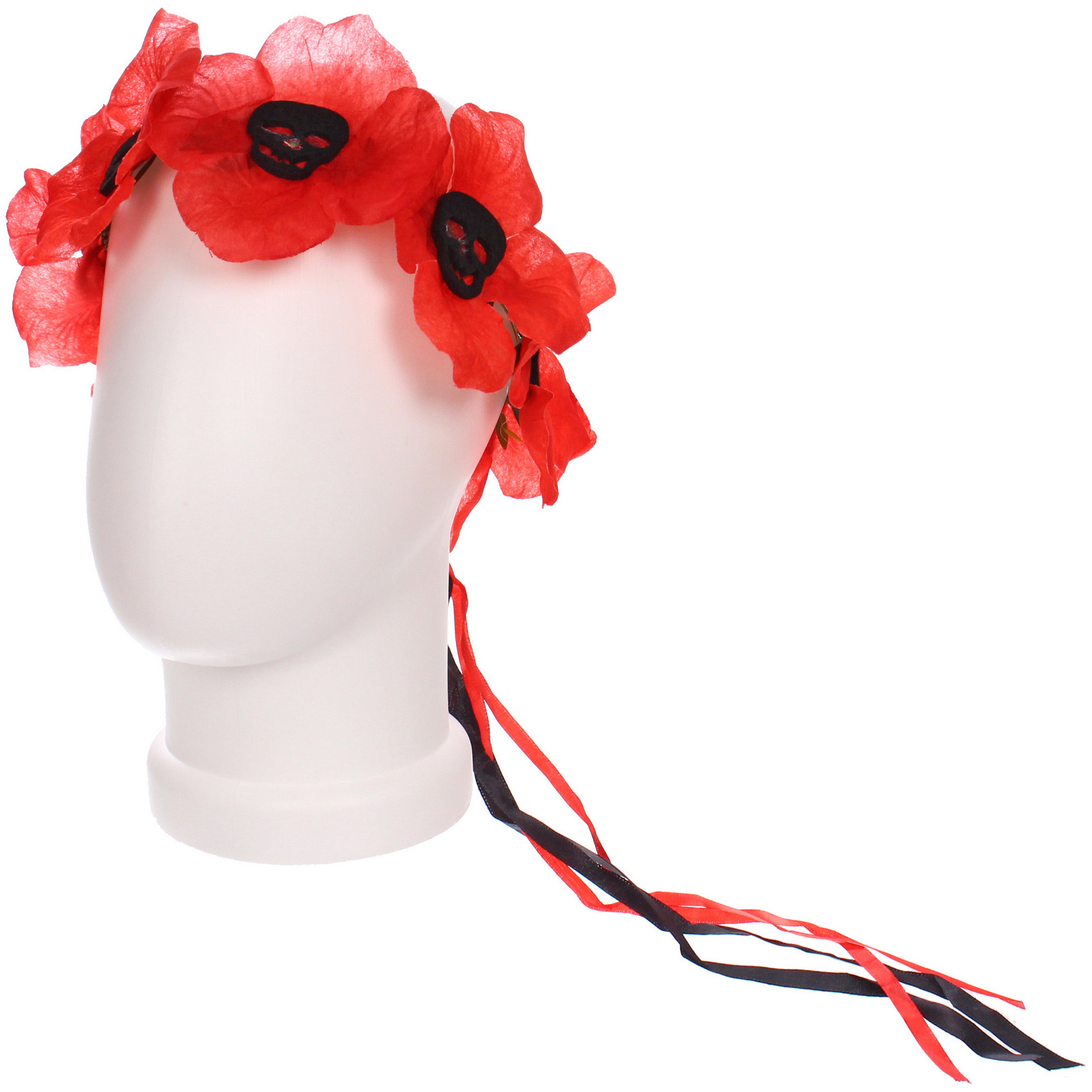 Ободок для волос карнавальный "Helloween - Цветы", микс