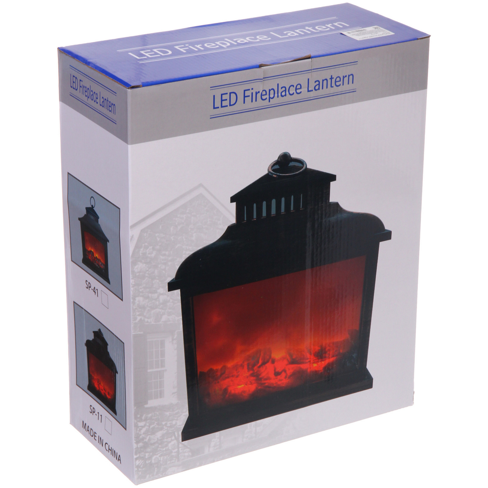 Сувенир с подсветкой "КАМИН - Волшебный вечер" 29,8*13*37 см (питание от USB и батареек)