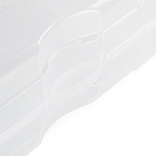 Коробка для хранения обуви IDEA М 2870, 610х340х130, прозрачный