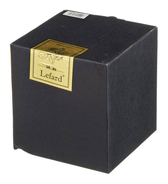КОНФЕТНИЦА, LEFARD GOLD GLASS, ДИАМЕТР=11 СМ. ВЫСОТА=7 СМ., КОР=36ШТ.