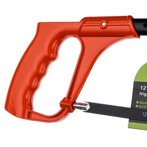 Ножовка по металлу 250-300мм, металлическая ручка, пластик. гайка-барашек1/12/48