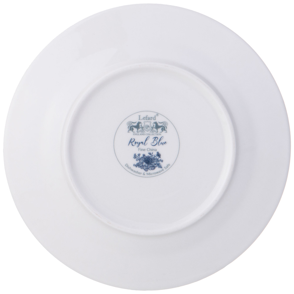 ТАРЕЛКА ЗАКУСОЧНАЯ LEFARD "ROYAL BLUE"20*1,8 СМ (МАЛ.УП.=4ШТ./КОР=24ШТ.)
